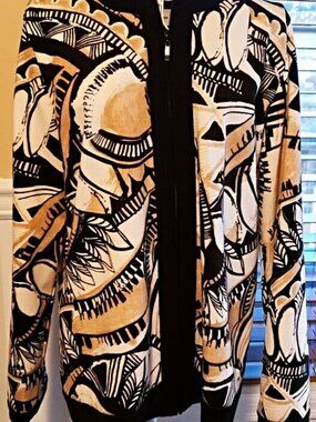 Alfred Dunner zip up jacket sz 8